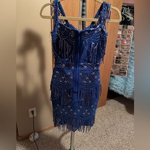 Bellebarnett Blue shimmering dress